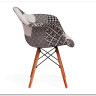 Кресло Secret De Maison CINDY SOFT (EAMES) (mod. 101) black/white (черный/белый) заказать в Осколе по цене 7 720 руб. с доставкой в Старый Оскол, Губкин, Белгород