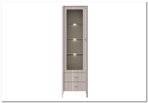 Витрина Dalia персидский жемчуг REG1W2S BRW заказать в Осколе по цене 37 970 руб. с доставкой в Старый Оскол, Губкин, Белгород