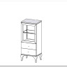 Комод-бар LA-KB 1/2 BAREK L/P Lagos Taranko заказать в Осколе по цене 97 820,55 руб. с доставкой в Старый Оскол, Губкин, Белгород