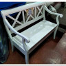 Скамейка ALBIZZI (Альбицци) pure white (белый) заказать в Осколе по цене 27 217 руб. с доставкой в Старый Оскол, Губкин, Белгород