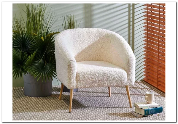 Кресло Halmar GRIFON 2 (кремовый/натуральный) заказать в Осколе по цене 29 328 руб. с доставкой в Старый Оскол, Губкин, Белгород