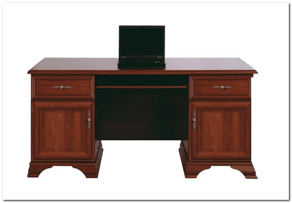 Стол письменный Кентаки каштан BIU2D2S БРВ заказать в Осколе по цене 45 090 руб. с доставкой в Старый Оскол, Губкин, Белгород