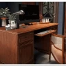 Стол письменный Кентаки каштан BIU2D2S БРВ заказать в Осколе по цене 45 090 руб. с доставкой в Старый Оскол, Губкин, Белгород