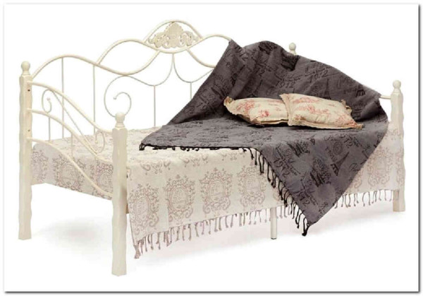 Купить Кровать CANZONA 90*200 Белый (butter white) с доставкой по России по цене производителя можно в магазине Другая Мебель в Старом Осколе