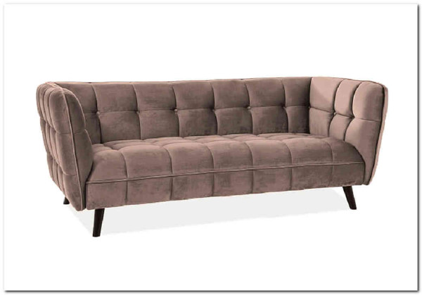 Диван CASTELLO 3 Velvet Bluvel 28  Signal (бежевый) заказать в Осколе по цене 109 510 руб. с доставкой в Старый Оскол, Губкин, Белгород