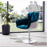 Кресло DС-1571D Marin blue fabric 7033-29 заказать в Осколе по цене 25 800 руб. с доставкой в Старый Оскол, Губкин, Белгород