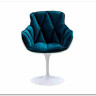 Кресло DС-1571D Marin blue fabric 7033-29 заказать в Осколе по цене 25 800 руб. с доставкой в Старый Оскол, Губкин, Белгород