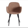 Стул VALENTINO (mod. PC45-2) Brown (коричневый)/чёрный заказать в Осколе по цене 10 640 руб. с доставкой в Старый Оскол, Губкин, Белгород