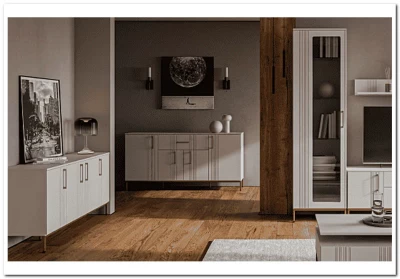 Тумба-комод Бетти кашемир 4D1S BRW