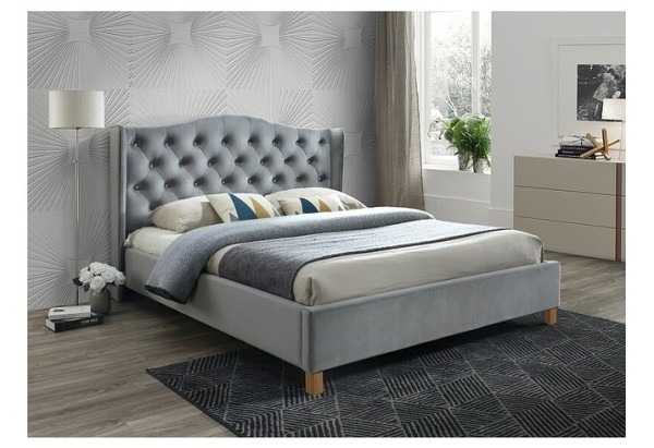 Кровать ASPEN VELVET BLUVEL 14 180/200 Signal заказать в Осколе по цене 65 410 руб. с доставкой в Старый Оскол, Губкин, Белгород