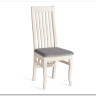 Стул DOLCE мягкое сидение бук, ivory white, велюр Tenerife Ultimate grey заказать в Осколе по цене 9 920 руб. с доставкой в Старый Оскол, Губкин, Белгород