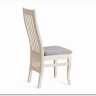 Стул DOLCE мягкое сидение бук, ivory white, велюр Tenerife Ultimate grey заказать в Осколе по цене 9 920 руб. с доставкой в Старый Оскол, Губкин, Белгород