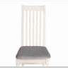 Стул DOLCE мягкое сидение бук, ivory white, велюр Tenerife Ultimate grey заказать в Осколе по цене 9 920 руб. с доставкой в Старый Оскол, Губкин, Белгород
