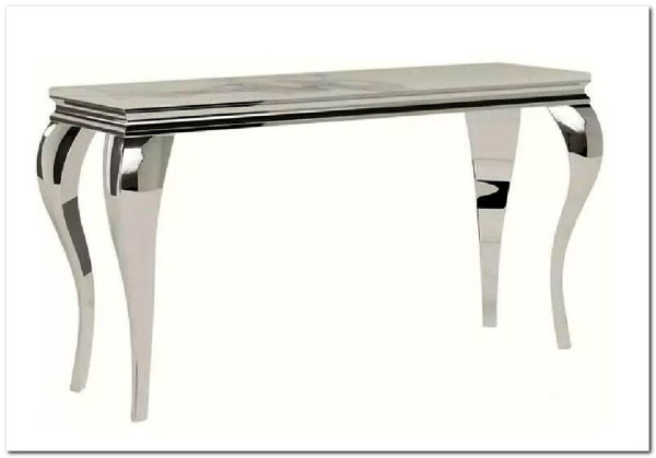 Консоль Signal PRINCE C Ceramic (белый Calacatta/хром) 120/40 заказать в Осколе по цене 38 782 руб. с доставкой в Старый Оскол, Губкин, Белгород