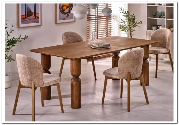 Стол обеденный Halmar MELTON раскладной (орех светлый) заказать в Осколе по цене 156 415 руб. с доставкой в Старый Оскол, Губкин, Белгород