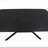Стол обеденный Signal VECTOR Ceramic 180 (черный/черный)  заказать в Осколе по цене 81 244 руб. с доставкой в Старый Оскол, Губкин, Белгород