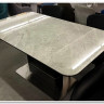 Стол PALLAS Signal Ceramic 160 раскладной серый мрамор/черный матовый заказать в Осколе по цене 126 260 руб. с доставкой в Старый Оскол, Губкин, Белгород