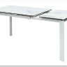 Стол CORNER 120 MATTE STATUARIO Белый мрамор матовый керамика, стекло/ белый каркас заказать в Осколе по цене 59 400 руб. с доставкой в Старый Оскол, Губкин, Белгород