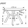 Стол обеденный Halmar RUPERT 120 (орех/орех) заказать в Осколе по цене 33 759 руб. с доставкой в Старый Оскол, Губкин, Белгород