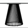Стол TERNI 120 MATT BLACK MARBLE SOLID CERAMIC Черный мрамор матовый, керамика/Черный каркас заказать в Осколе по цене 65 925 руб. с доставкой в Старый Оскол, Губкин, Белгород