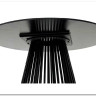 Стол TERNI 120 MATT BLACK MARBLE SOLID CERAMIC Черный мрамор матовый, керамика/Черный каркас заказать в Осколе по цене 65 925 руб. с доставкой в Старый Оскол, Губкин, Белгород
