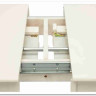 Стол раскладной Siena ( SA-T6EX2L ) ivory white (слоновая кость 2-5) заказать в Осколе по цене 47 250 руб. с доставкой в Старый Оскол, Губкин, Белгород