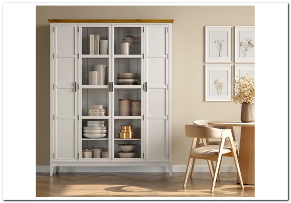 Шкаф для книг Квадро-С 422Ф из массива сосны заказать в Осколе по цене 112 740 руб. с доставкой в Старый Оскол, Губкин, Белгород