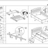 Кровать SOFIA 160/200 Halmar заказать в Осколе по цене 75 230 руб. с доставкой в Старый Оскол, Губкин, Белгород