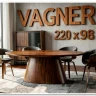 Стол обеденный Halmar VAGNER 220 (орех) заказать в Осколе по цене 91 088 руб. с доставкой в Старый Оскол, Губкин, Белгород