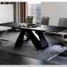 Стол обеденный Signal DIUNA CERAMIC раскладной (черный мат) заказать в Осколе по цене 154 060 руб. с доставкой в Старый Оскол, Губкин, Белгород