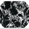 Стол обеденный Halmar MANUEL 120 (черный мрамор/черный) заказать в Осколе по цене 67 485 руб. с доставкой в Старый Оскол, Губкин, Белгород