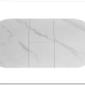 Стол обеденный Signal GASTON Ceramic 140 (белый/черный) заказать в Осколе по цене 74 146 руб. с доставкой в Старый Оскол, Губкин, Белгород