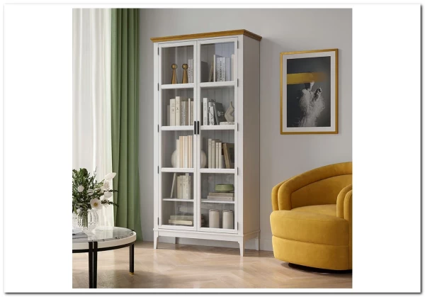 Шкаф для книг Квадро-С 220 из массива сосны заказать в Осколе по цене 64 890 руб. с доставкой в Старый Оскол, Губкин, Белгород