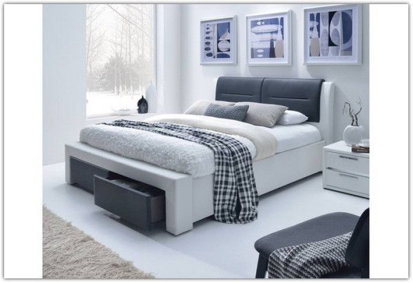 Кровать CASSANDRA-S 140/200 Halmar заказать в Осколе по цене 80 270 руб. с доставкой в Старый Оскол, Губкин, Белгород