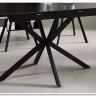 Стол обеденный Signal GASTON Ceramic 140 (черный/черный) заказать в Осколе по цене 74 146 руб. с доставкой в Старый Оскол, Губкин, Белгород