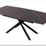 Стол RIVOLI 140 MATT BLACK MARBLE SOLID CERAMIC / BLACK заказать в Осколе по цене 67 470 руб. с доставкой в Старый Оскол, Губкин, Белгород
