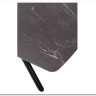 Стол RIVOLI 140 MATT BLACK MARBLE SOLID CERAMIC / BLACK заказать в Осколе по цене 67 470 руб. с доставкой в Старый Оскол, Губкин, Белгород