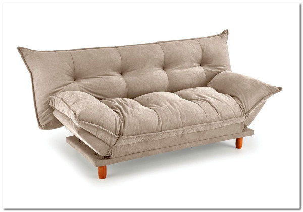Диван HALMAR PILLOW раскладной, бежевый/дуб заказать в Осколе по цене 53 667 руб. с доставкой в Старый Оскол, Губкин, Белгород