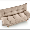 Диван HALMAR PILLOW раскладной, бежевый/дуб заказать в Осколе по цене 53 667 руб. с доставкой в Старый Оскол, Губкин, Белгород