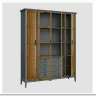 Шкаф для книг Квадро-С 422Ф/04 из массива сосны заказать в Осколе по цене 129 540 руб. с доставкой в Старый Оскол, Губкин, Белгород