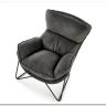 Кресло Halmar VOLKER темно-серый/черный заказать в Осколе по цене 44 444 руб. с доставкой в Старый Оскол, Губкин, Белгород