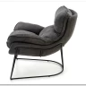 Кресло Halmar VOLKER темно-серый/черный заказать в Осколе по цене 44 444 руб. с доставкой в Старый Оскол, Губкин, Белгород