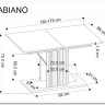 Стол обеденный Halmar FABIANO 135 раскладной (дуб вотан/черный) заказать в Осколе по цене 33 435 руб. с доставкой в Старый Оскол, Губкин, Белгород