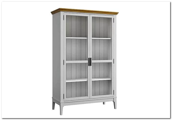 Шкаф для посуды Квадро-С 20 из массива сосны заказать в Осколе по цене 36 245 руб. с доставкой в Старый Оскол, Губкин, Белгород