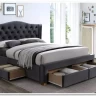 Кровать ASPEN II VELVET BLUVEL 14 160/200 Signal заказать в Осколе по цене 82 622 руб. с доставкой в Старый Оскол, Губкин, Белгород