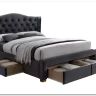 Кровать ASPEN II VELVET BLUVEL 14 160/200 Signal заказать в Осколе по цене 82 622 руб. с доставкой в Старый Оскол, Губкин, Белгород