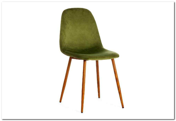 Стул BREEZE (mod. 4724) Green (зеленый) HLR54 / натуральный заказать в Осколе по цене 4 500 руб. с доставкой в Старый Оскол, Губкин, Белгород