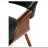 Стул кухонный Halmar K544 (черный/орех) заказать в Осколе по цене 20 254 руб. с доставкой в Старый Оскол, Губкин, Белгород