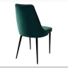 Стул NEPAL-P ЗЕЛЕНЫЙ 19 велюр/ черный каркас заказать в Осколе по цене 7 100 руб. с доставкой в Старый Оскол, Губкин, Белгород