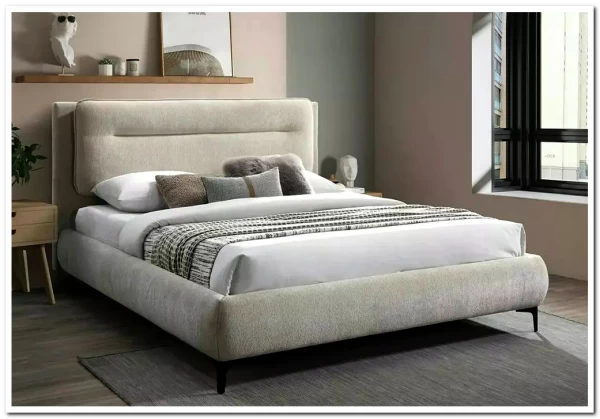 Кровать SIGNAL NIKOZJA Raven 28 бежевый, 160/200 заказать в Осколе по цене 66 718 руб. с доставкой в Старый Оскол, Губкин, Белгород